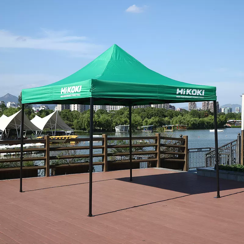 重型全铝帐篷户外遮雨棚广告帐篷折叠印字伸缩大伞四角遮阳棚雨篷