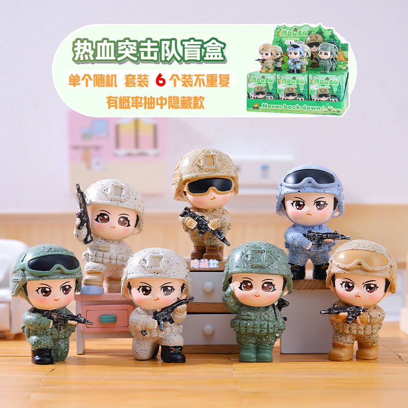 新款跨境热卖无牙小怪兽盲盒潮玩卡通手办桌面摆件车载装饰品礼物|undefined