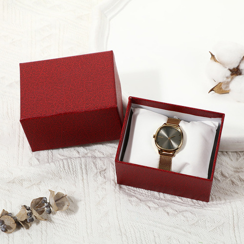 Creative black kraft paper jewelry box watch necklace ring jewelry packaging box retro holiday gift box wholesale