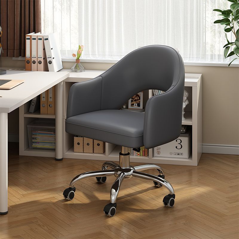 Computer Chair, Home Office Chair, Study Chair for Long Sitting, Hotel Room Bedroom Makeup Comfortable Writing Desk Chair with Backrest