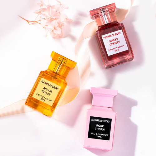 Flower Story Perfume Women's Set Live Broadcast Long-lasting Light Fragrance Fresh Student Affordable Gift Box Wholesale