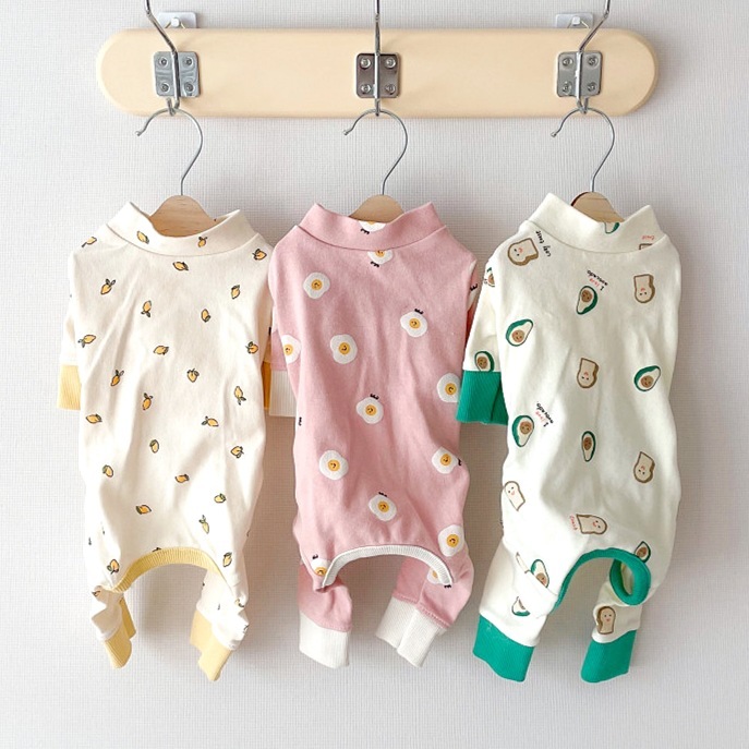 狗狗四脚衣服秋季比熊博美贵宾宠物猫咪小型幼犬泰迪睡衣秋冬装|undefined