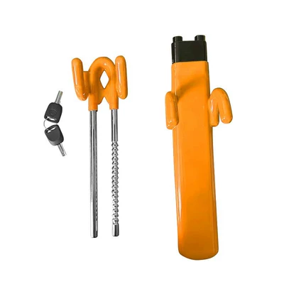anti-theft lock thickened broken window Car lock - yellow