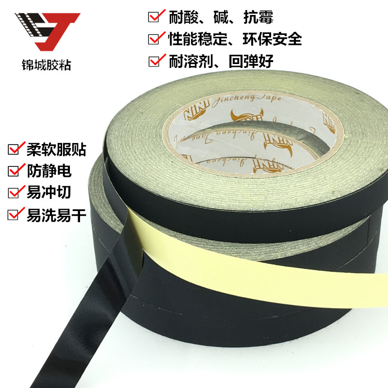 Tela desgarrable aislante supervisco antienvejecimiento resistente a altas temperaturas cinta adhesiva de tela de acetato unilateral personalizada al por mayor