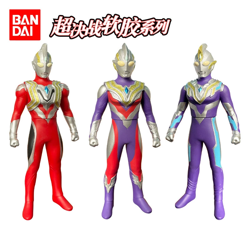 Bandai, Ultra, Ultraman Tiga, герои из мягкой резины, кукла