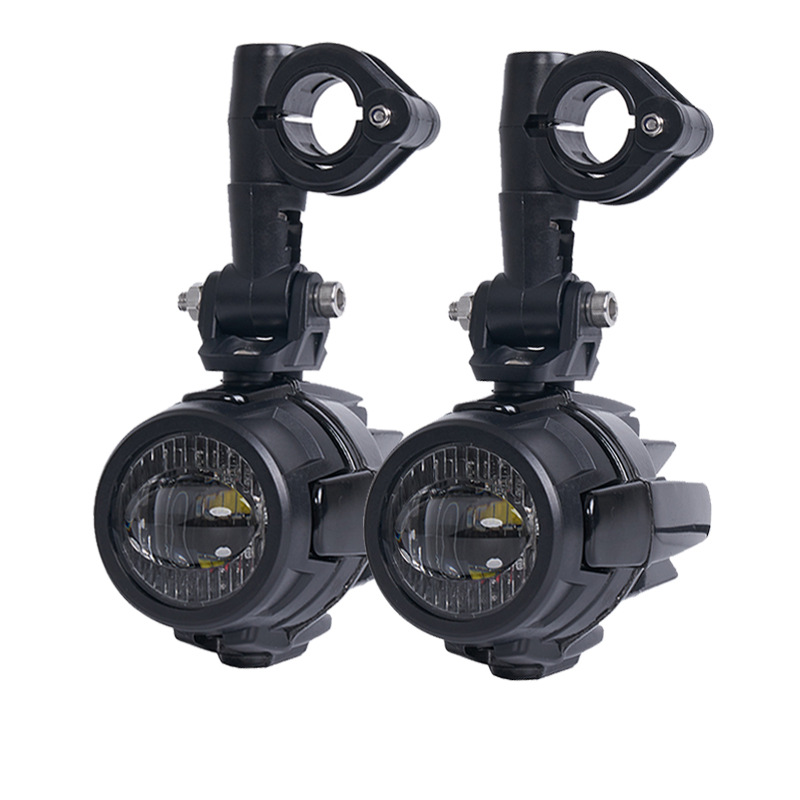 (2개) 물 새 안개 램프 오토바이 보조 조명 스포트라이트 LED 안개 램프 R1200GS ADV F800