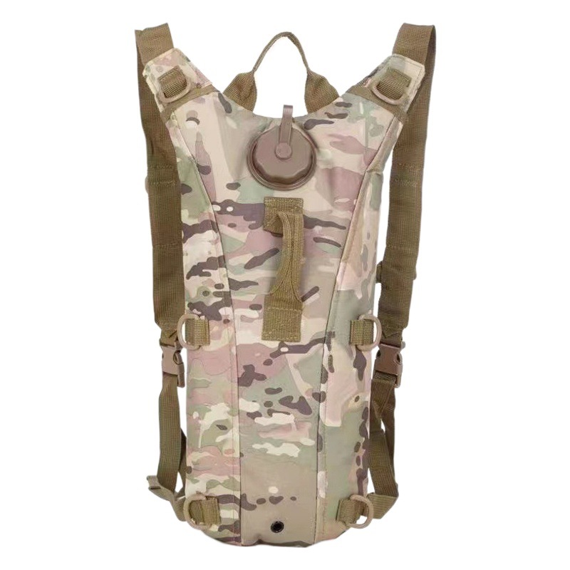Bolsa de agua de 3L, mochila de camuflaje para exteriores, bolsa de agua de eva, para viajes, ciclismo, montañismo, táctica, práctica bolsa de agua potable