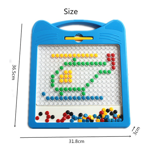 IntelliGem New Product Card Magnetic Steel Bead Chocolate Bean Magnetic Bean Drawing Board Magnetic Writing Drawing Board