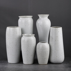 Macaron hydroponic non-porous green plant flowers floor-standing tall vase modern dry flower flower arranging device ornaments wholesale