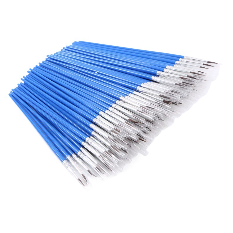 Нейлоновая плоская кисть для цифровой живописи маслом, ручка для контурной рисовки, ручка для художественного рисования, ручка с тонким наконечником, кисть для рисования на гипсовых изделиях для торговых точек