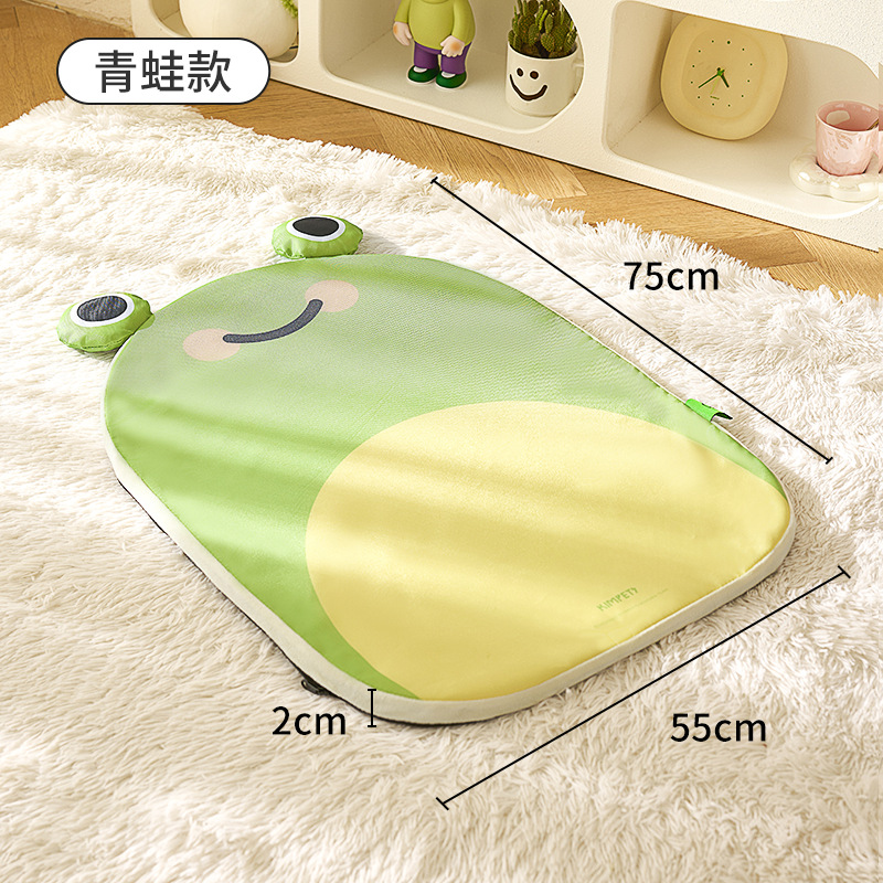 Nueva estera para perros de cuatro estaciones, alfombrilla para gatos, transpirable y a prueba de humedad, alfombrilla para perros con forma de zanahoria, suministros para mascotas personalizados al por mayor