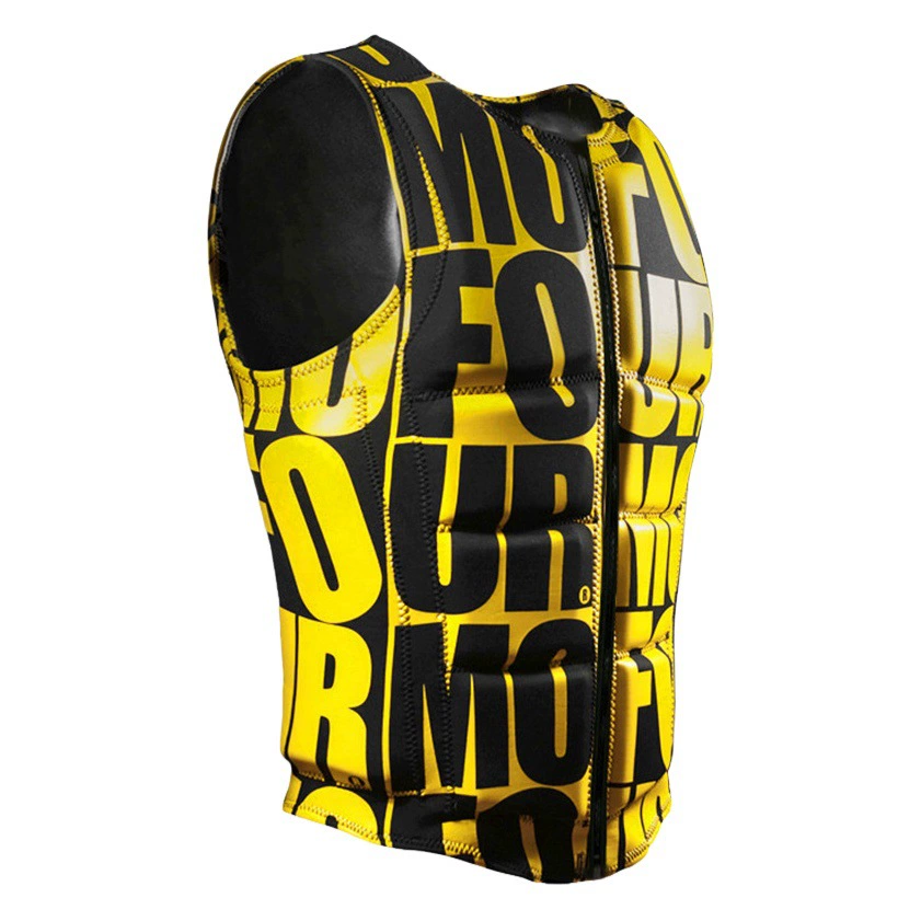 Haisheng Профессиональный жилет для серфинга спасательный жилет моторный жилет с буквенным модным принтом супер эластичный защитный жилет плавучести