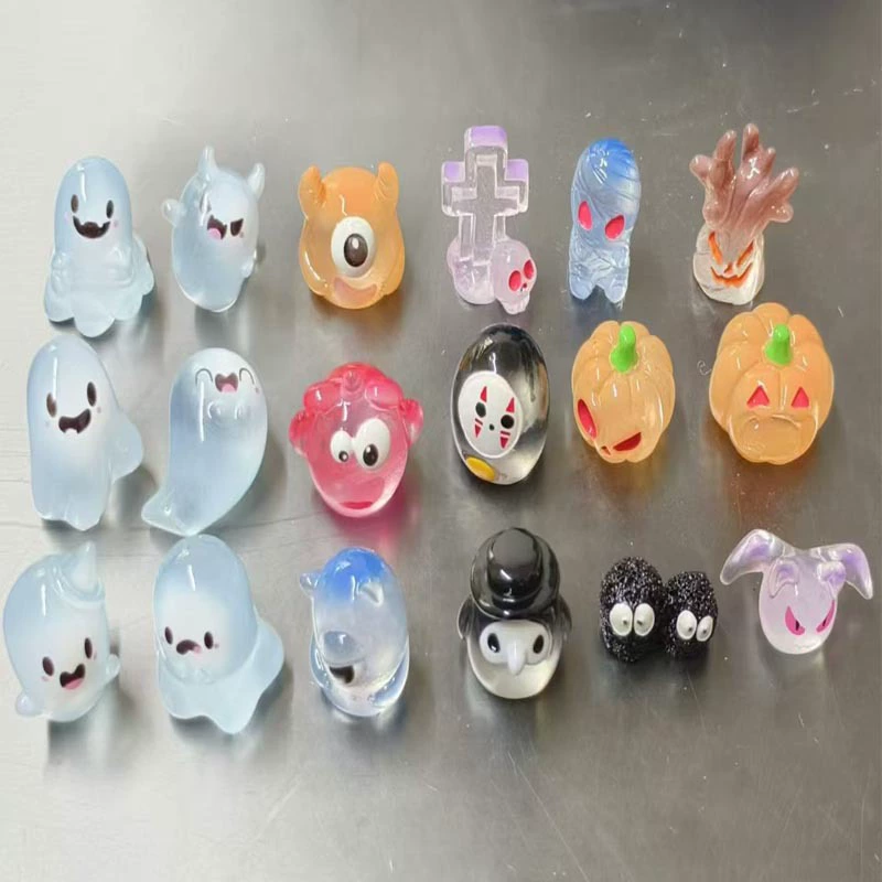 Хэллоуин безликий призрак куклы тыквы diy украшения слепые сумки аксессуары микро-ландшафтный столешница небольшие украшения