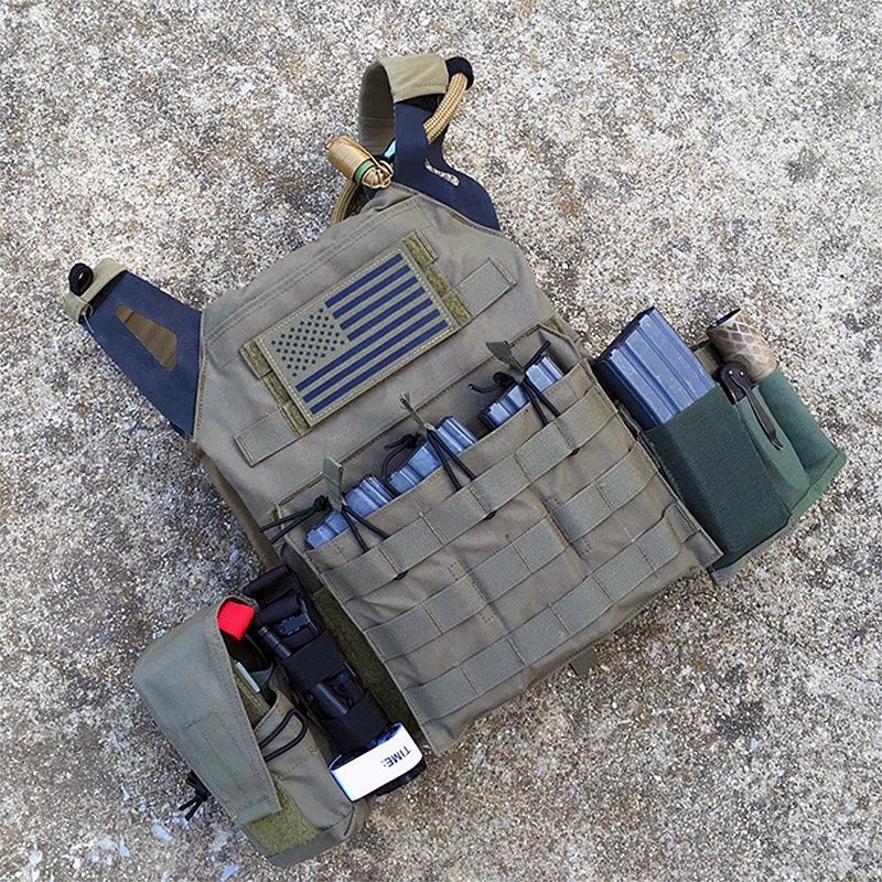 American Seal Jpc Tactical Vest Combat Vest Lightweight Anti-Stab Multifunctional Carrying Equipment Special Forces Equipment