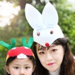 卡通动物帽子头套六一节幼儿园儿童活动用品演出道具动物造型头饰