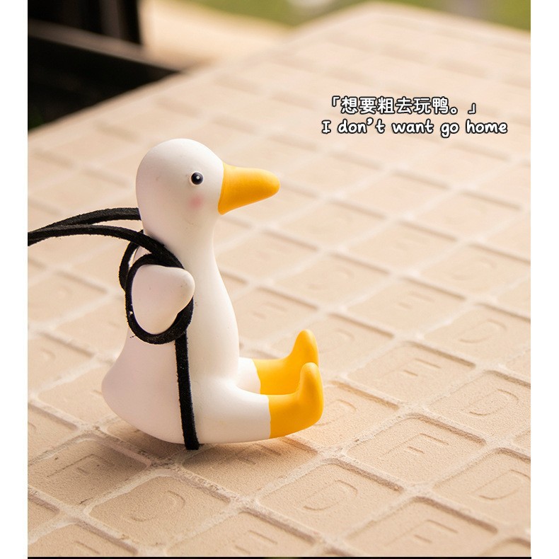 Cross-Border Car Hanging Ornaments Swing Duck Car Hanging Decoration Car Essential Supplies Car Interior Accessories