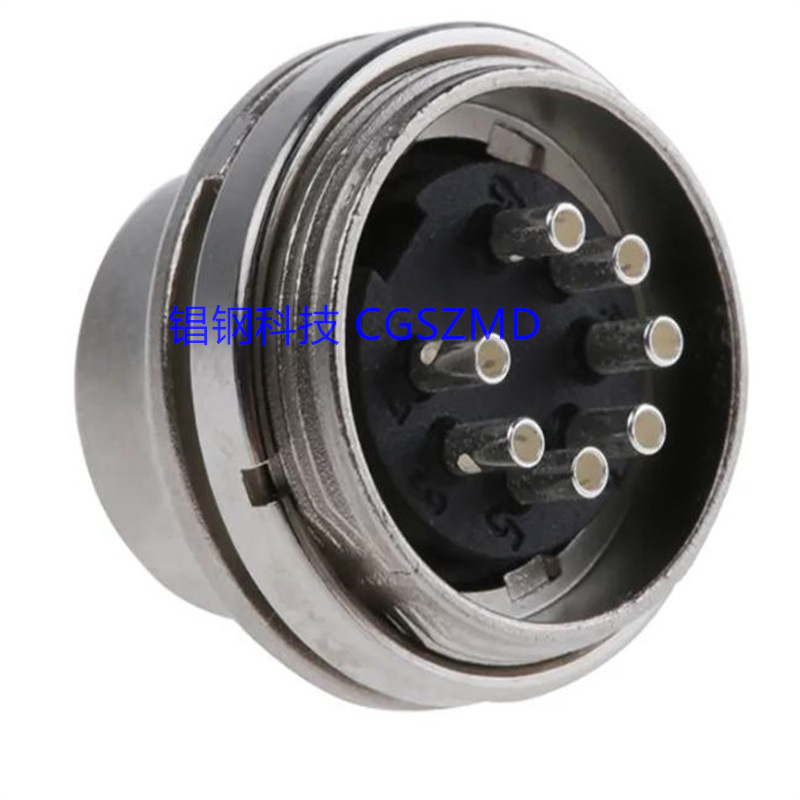 DIN��ͷ ĸ��6о M16-8������,DIN circular connector M16 plug
