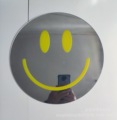 黄色亚克力笑脸墙贴自粘镜塑料镜子亚克力镜子 ins异形亚克力切割