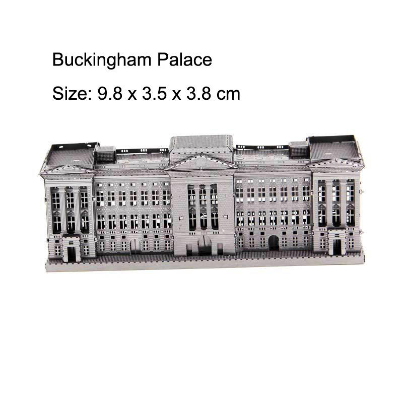 Aipin 3D metal 3D puzzle Building series Notre Dame de Paris belleza durmiente Castillo asamblea modelo regalo cumpleaños