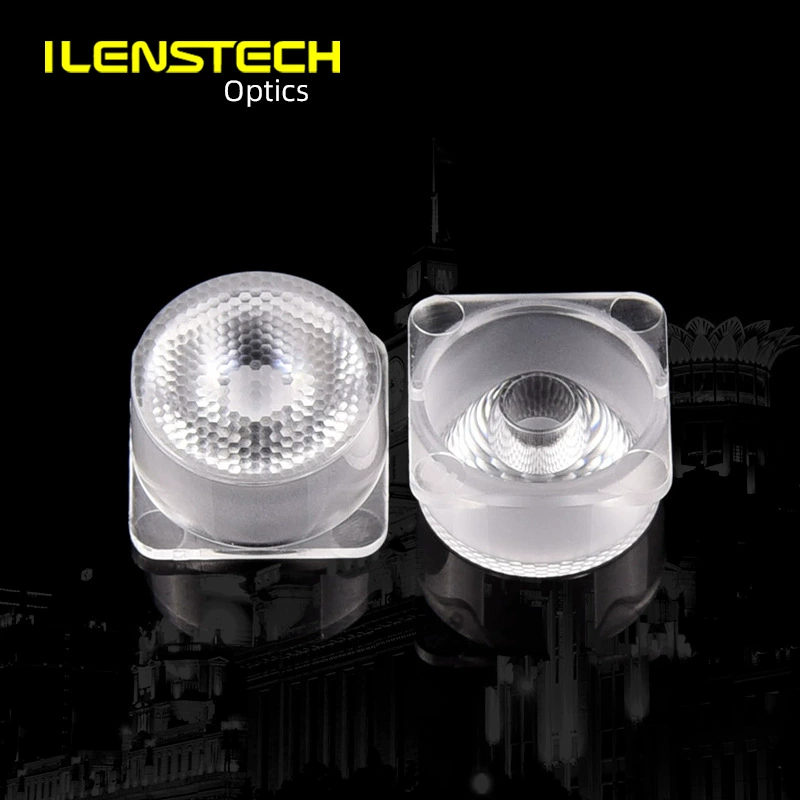20 degree integrated waterproof PC lens 15mm diameter 3030 3535 spotlight lens with positioning post SA