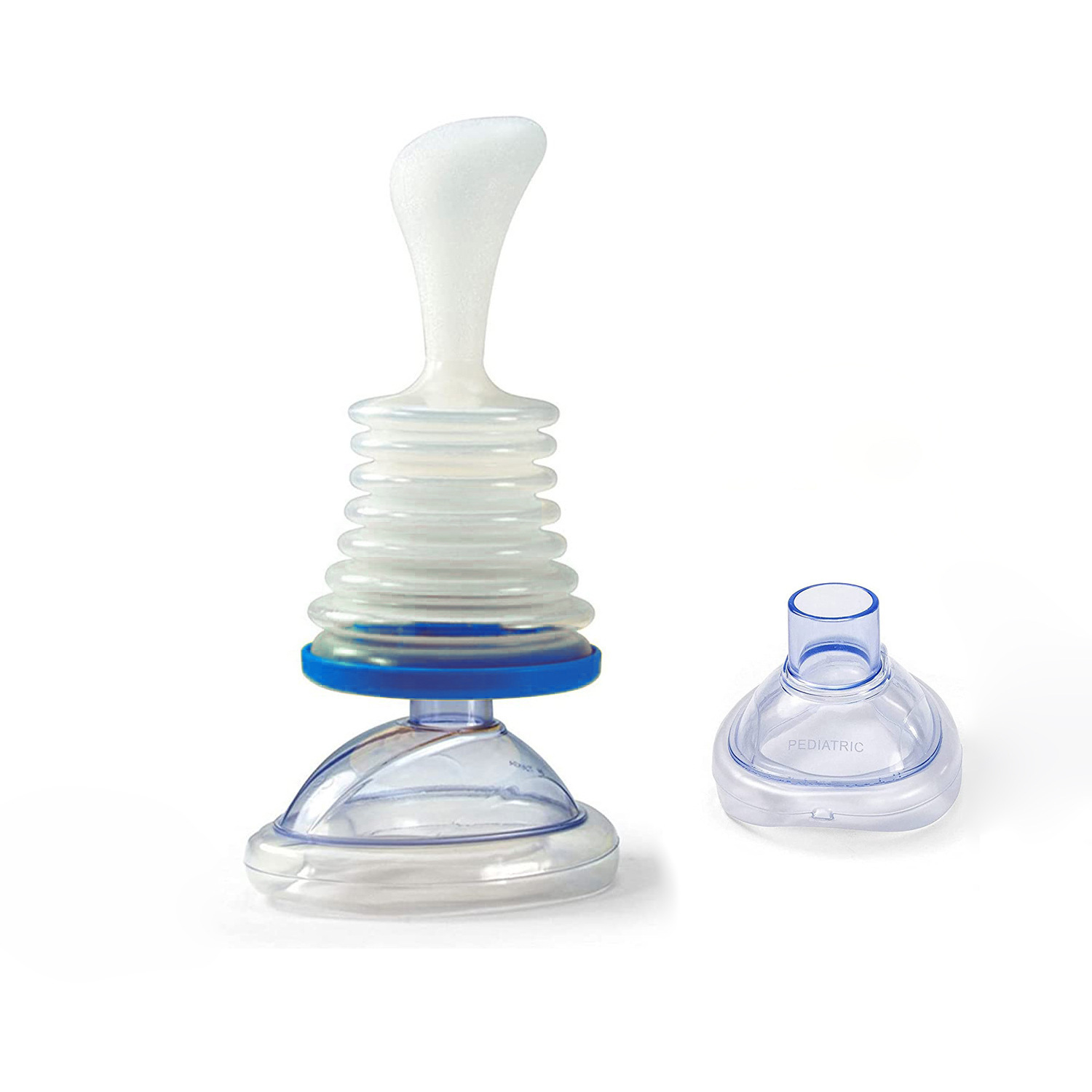 Entrenador de respiración sofocante máscara de rescate de emergencia Corazón Artificial capacidad vital asfixia dispositivo de emergencia