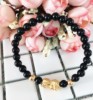 Black beads bracelets open transportation 貔貅 bracelet one yuan store 2 yuan store cargo source wholesale