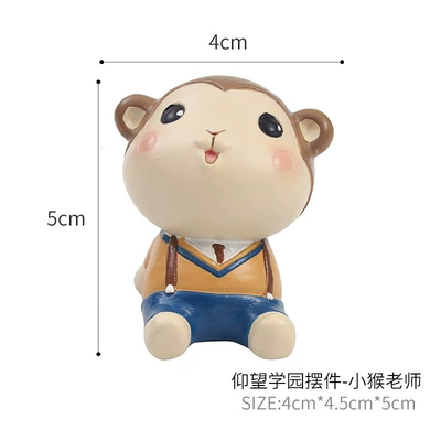 Tang Yi Cartoon Creative: Car ornaments - classmate-monkey