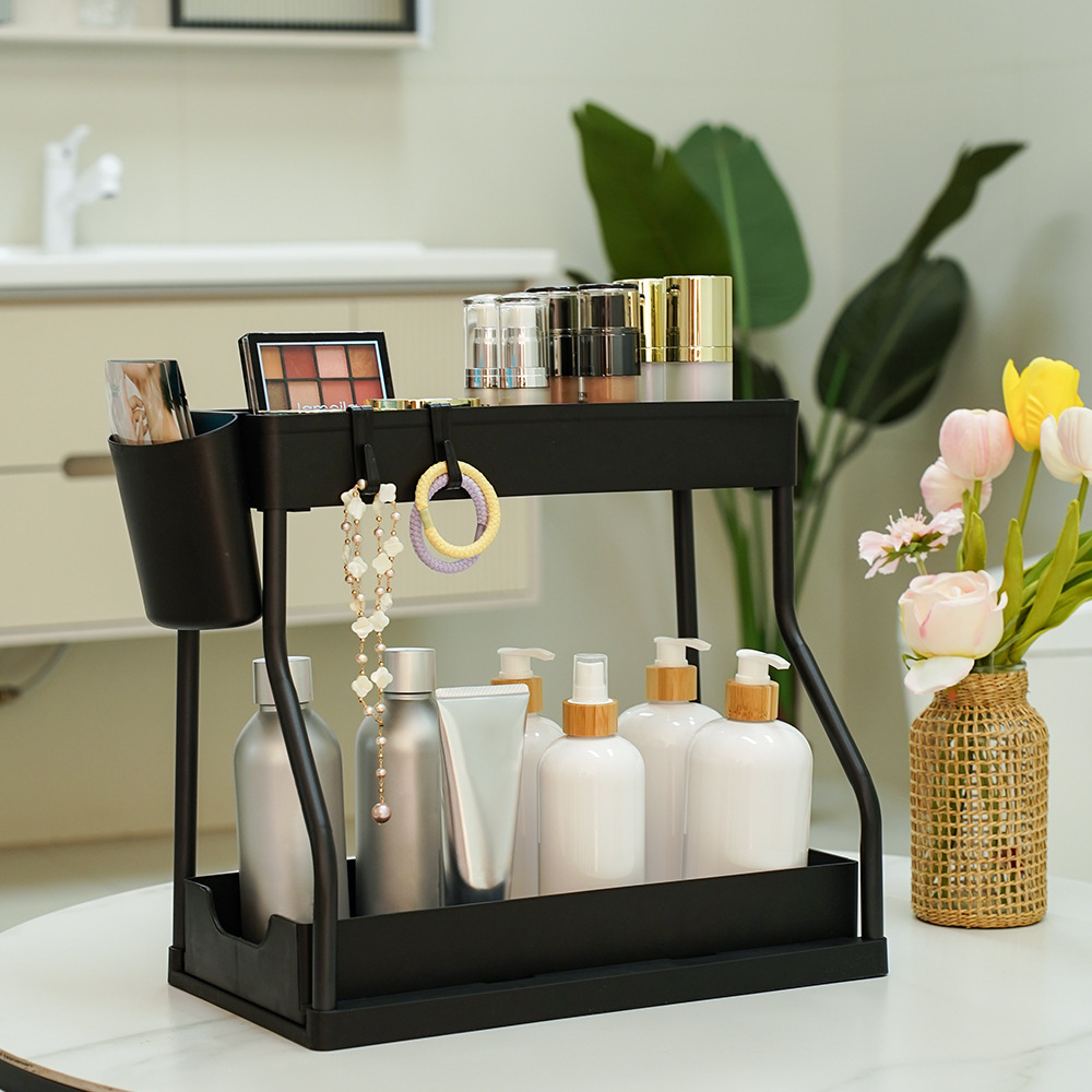 New Amazon Kitchen Bathroom Sink Pull-Out Storage Rack Storage Rack R-Type Storage Rack