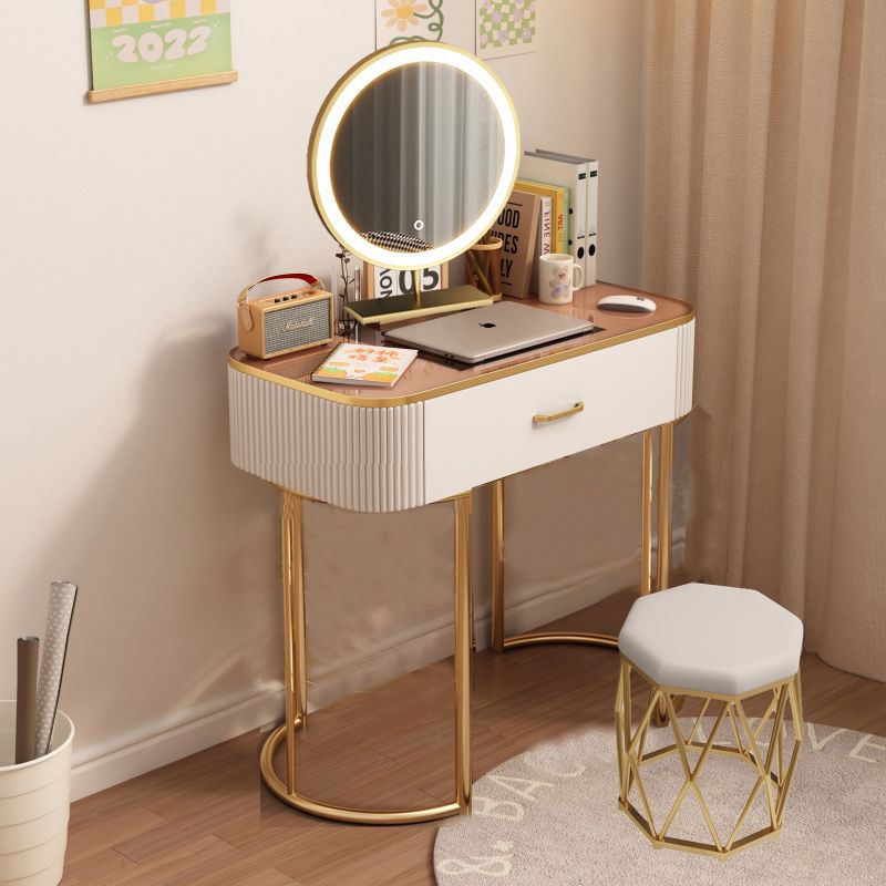 80 강화유리 조리대 + 거울 + 팔각형 의자