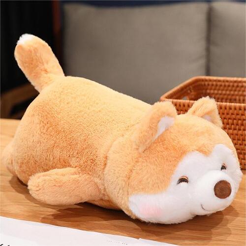 Seth Dudu Lying Down Shiba Inu Doll Plush Toy Wholesale Cute Puppy Doll Soothing Pillow Doll Gift