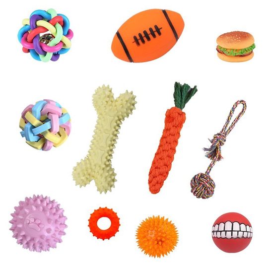 Dog Toys Bite-resistant Puppy Molar Teeth-relief Artifact than Bear Corgi Teddy Large and Small Dog Baby Pet Products