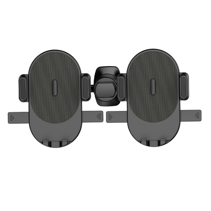 17mm Dual Ball Head Phone Holder with Automatic Locking Clamp, Magsafe Magnetic Air Vent Navigation Car Phone Holder