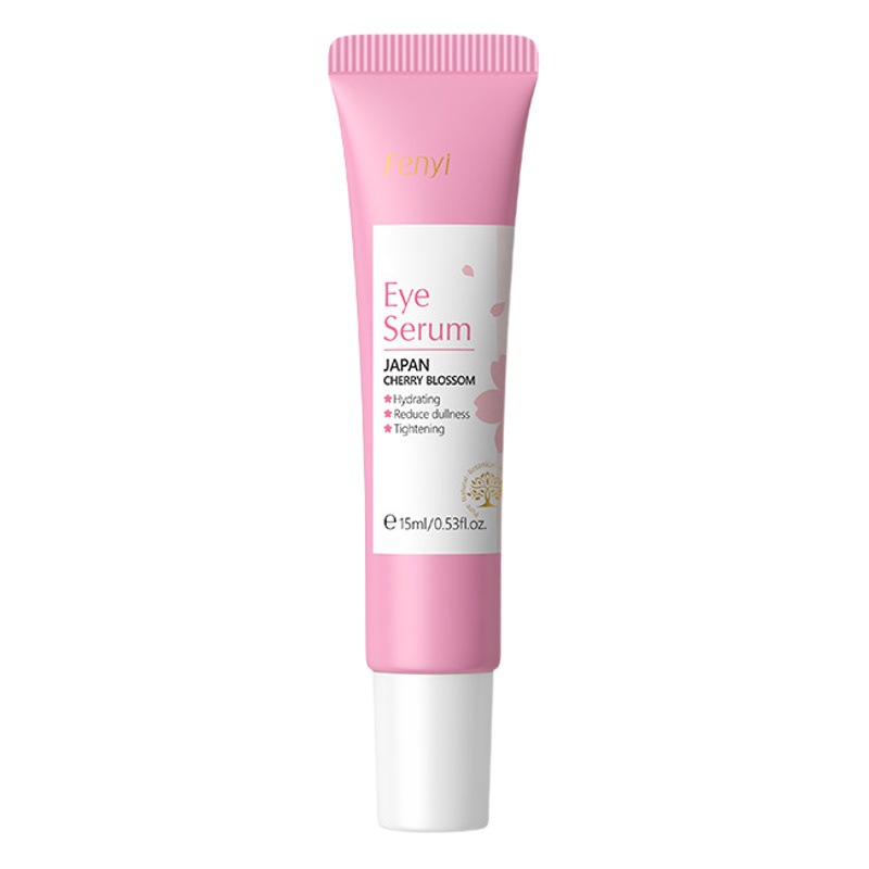 Cross-border Fenyi Cherry Blossom Eye Essence 15ml Hydrating and Moisturizing Care Eye Periocular Skin Moisturizing Factory Supply