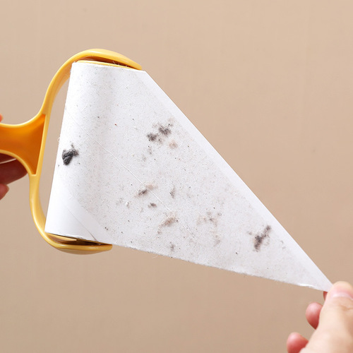 Scraper, dust-sticking paper, tear-off roller, brush-sticking hair removal roller, clothes-sticking roll paper, drop shipping