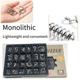 解环、解锁;玩具挂图;传统怀旧玩具