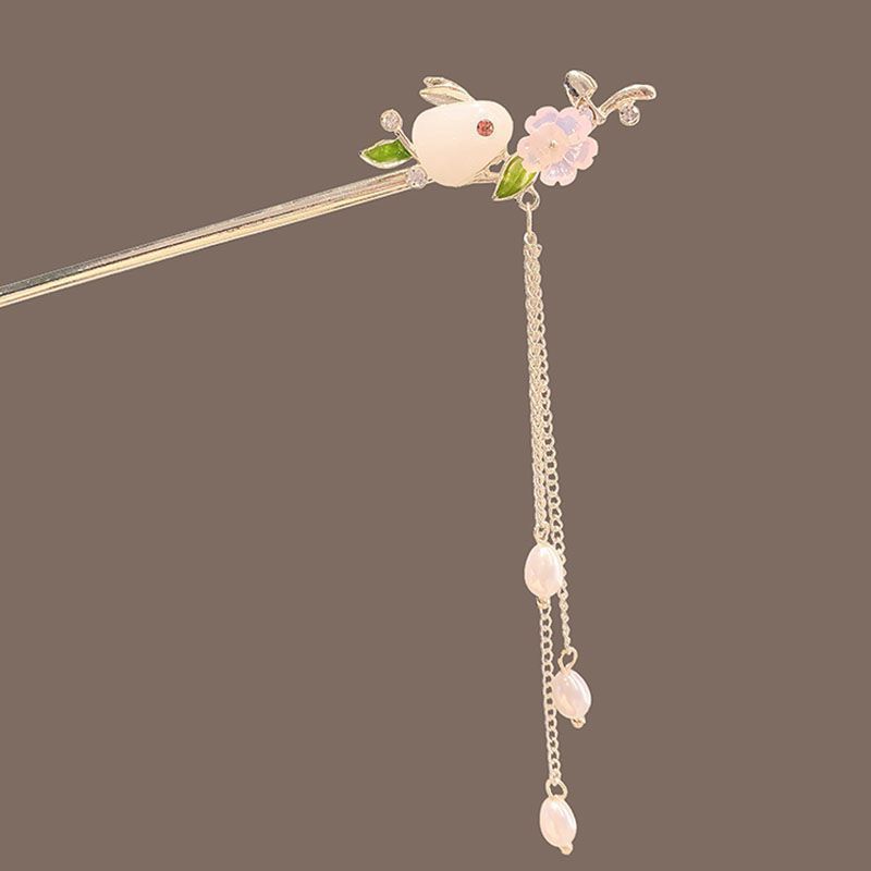 Nuevo estilo chino antiguo clip de cabello para mujeres acristaladas clip de brillo de brillo de alto nivel nuevo estilo chino clip de cabello simple clip