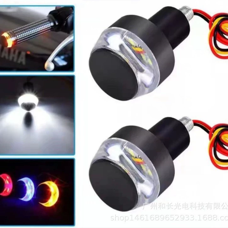 Кросс-бордерный хит продаж: новая световая ручка для мотоцикла, светящаяся ручка, световая ручка для электромобиля, модифицированный поворотник.