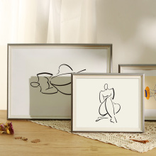 OF9D韩式简约全家福婚纱照相框摆台挂墙10寸a4儿童照片相册纪念像