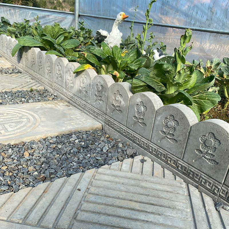 湖南衡阳花园围砖庭院园林绿化线条流畅经久耐用稳固性强本地直发