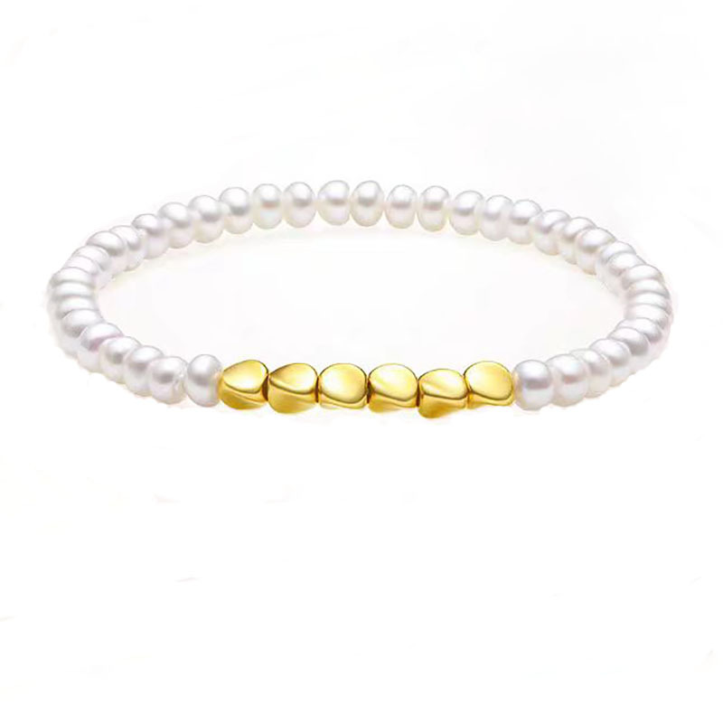 트위스트 진주 6개 팔찌