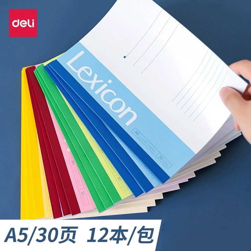 Eili 7650 мягкая копия A5 беспроводной переплет блокнот студенческий блокнот мягкая рукописная тетрадь 30 страниц оптовая продажа