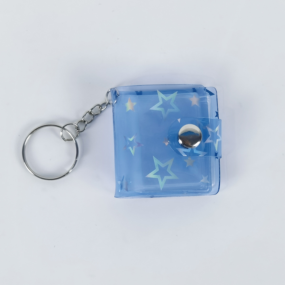 1inch 블루 스타 키링