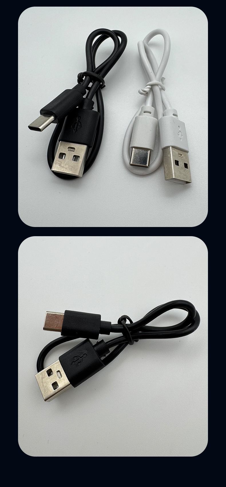 typec şarj kablosu hızlı şarj 2A veri kablosu Bluetooth kulaklık güç bankası kablosuz şarj usb-tip-c eşleştirme kablosu