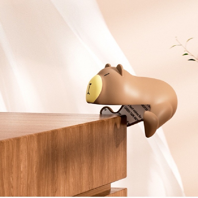 Animales transfronterizos Conejo Silicona Esquina de mesa Esquina de protección Esquina anticolisión Esquina anticolisión para niños Equipo de protección de seguridad para bebés