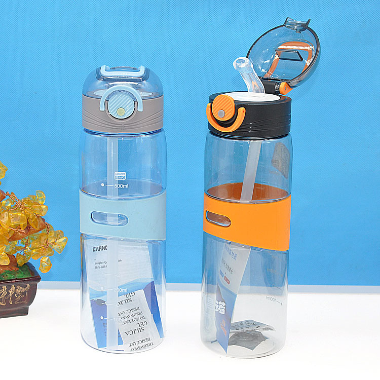 Tianyi nueva taza de plástico deportes 750ml verano al aire libre creativo espacio Internet celebridad fitness taza grande hervidor