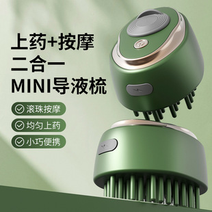 Cross-Border Head Multifunctional Massage Comb Scalp Liquid Hair Care Introduction Comb Vibration Hair Care Comb