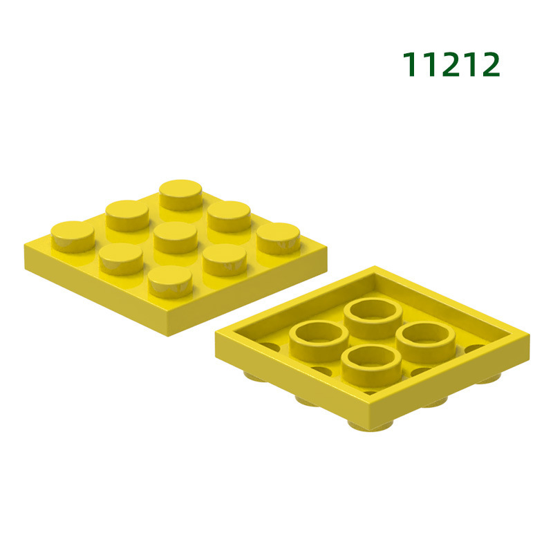 Wange Children's Educational Small-Piece Compatible Building Blocks 11212, Assembled Loose Parts, Low 3*3 Holes, Science_voghion.com