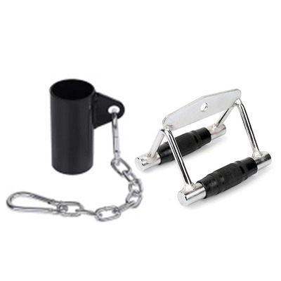 T杠划船炮筒+T杠划船V型把手两件组合