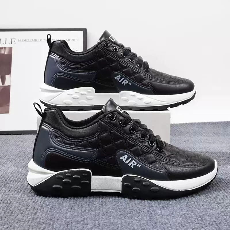 Новая весенняя и осенняя мужская обувь спортивная повседневная обувь для бега на мягкой подошве противоскользящая мужская обувь