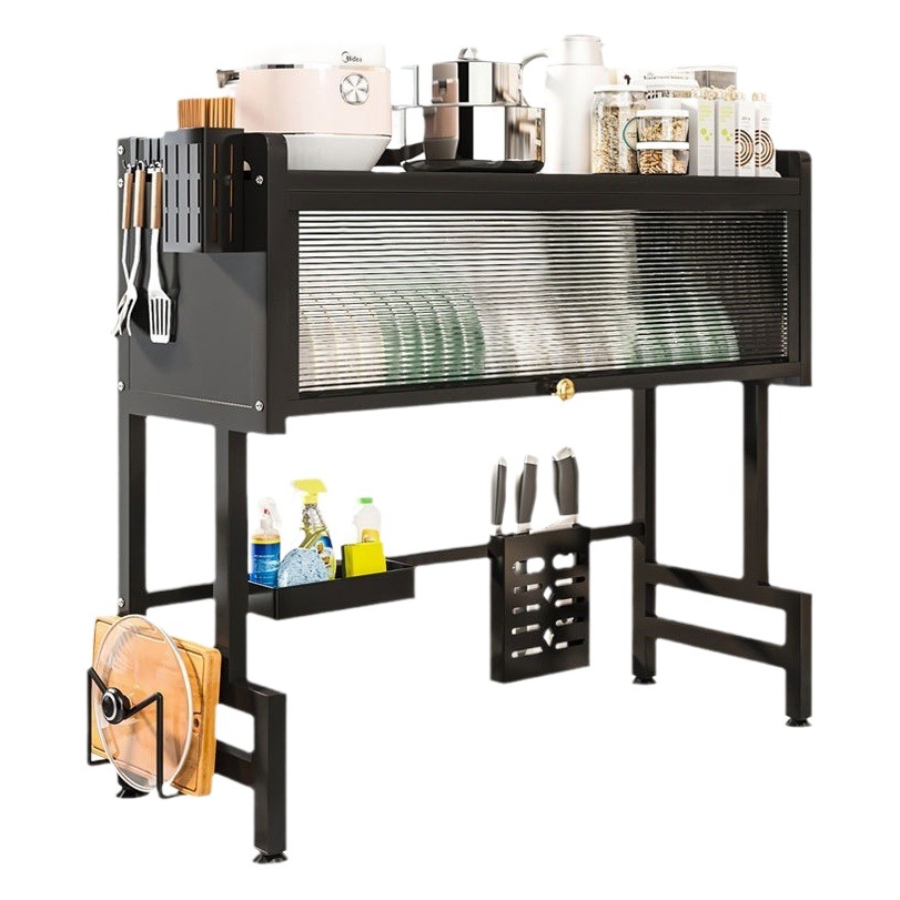 Fregadero de la cocina de almacenamiento rack tazón rack hogar plato drenaje rack de almacenamiento Rack a prueba de polvo multiusos estante de drenaje al por mayor